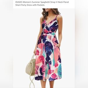 Ouges floral dress